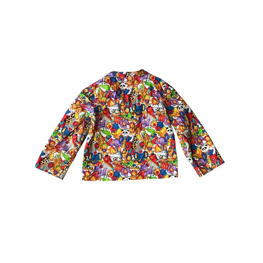 Vintage‎ 90s Maximalist Animal Orchestra Childs Top